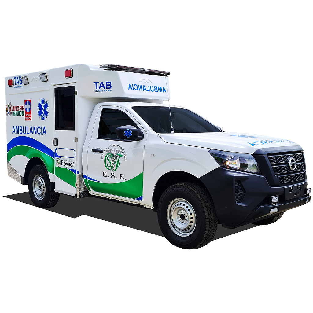 AMBULANCIA NISSAN FRONTIER 4X4 DIESEL v3 (NO USAR)